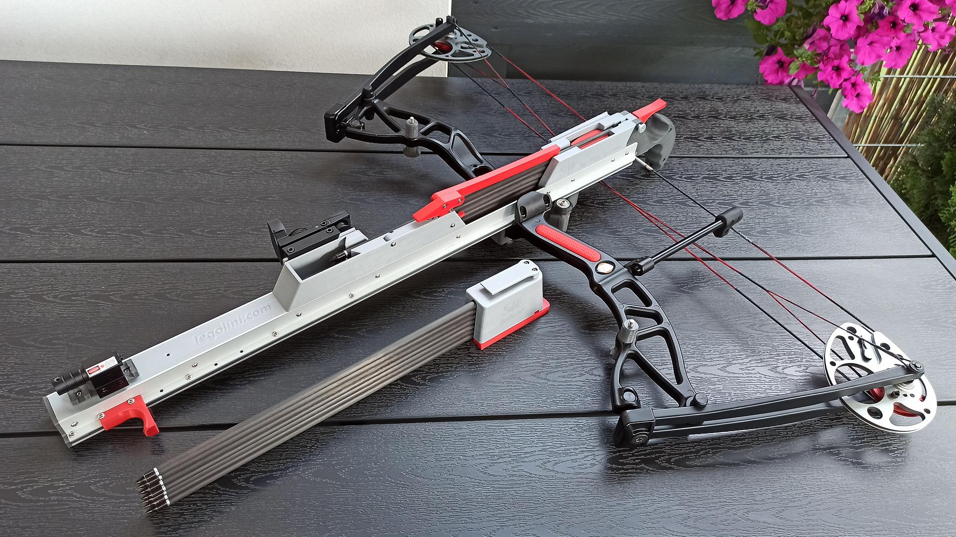 Sliding Legolini Crossbow Pfeil Bolzen 160mm/ 6.3 Zoll 